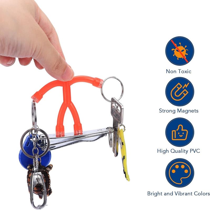 10PCS Humanoid Fridge Magnets Colorful Magnetic Toys For Kids And Decoration
