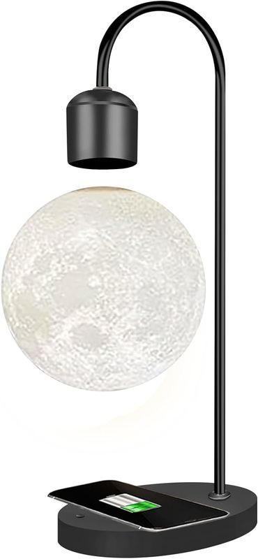 Magnetic Levitating Moon Lamp Zero Gravity Floating Desk Toys For Decoration Gifts