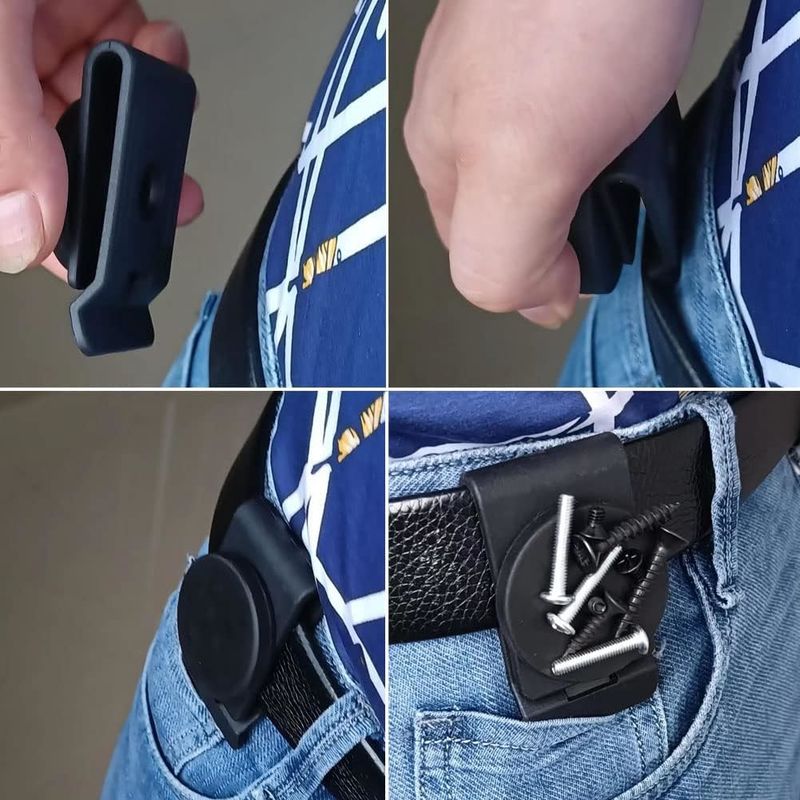 OEM Heavy Duty Magnetic Belt Clip For Screws Nails Screwdrivers Metal Accessories