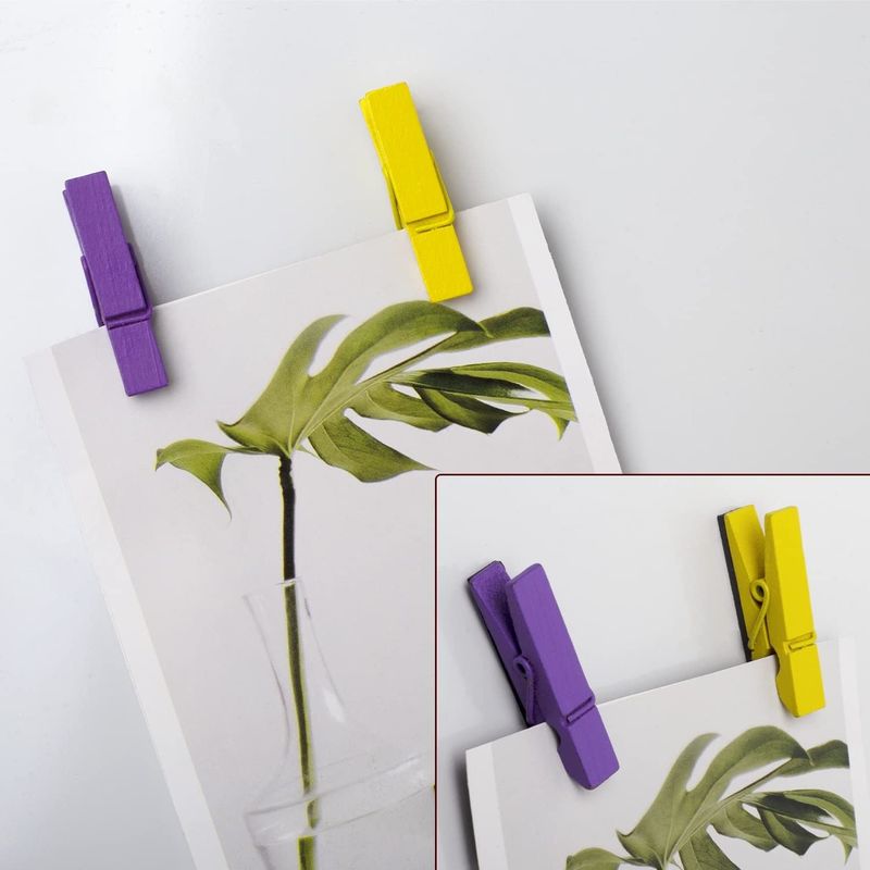 30Pcs Multicolored Personalized Magnetic Clips For Whiteboard Teaching Office Fridge