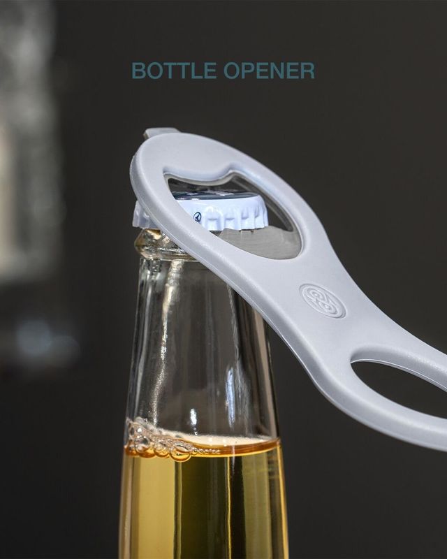 FDA  2 In 1 Magnetic Beer Bottle Opener For Refrigerator And RV With Cap Catcher
