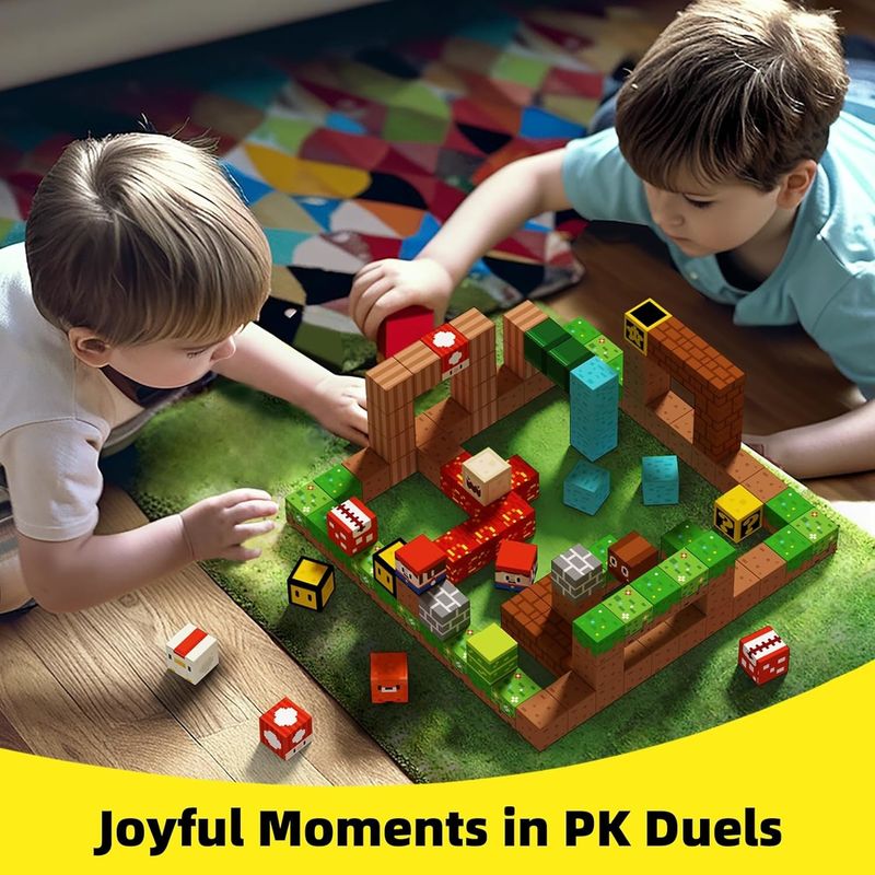 Multicolor Magnetic Building Blocks Magic Magnetic Blocks STEM Building Game