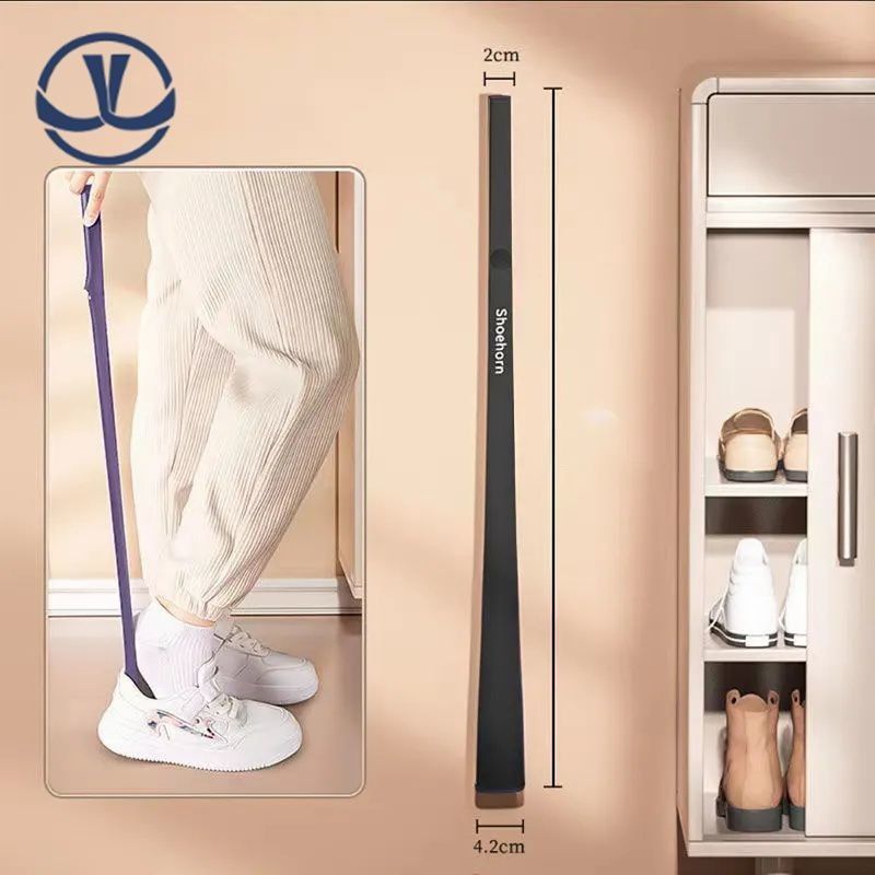                    Magnetic Extendable Long Handle Shoehorn Telescopic Foldable Shoe Horn for Seniors Men Women and Kids for Boots and Shoes             