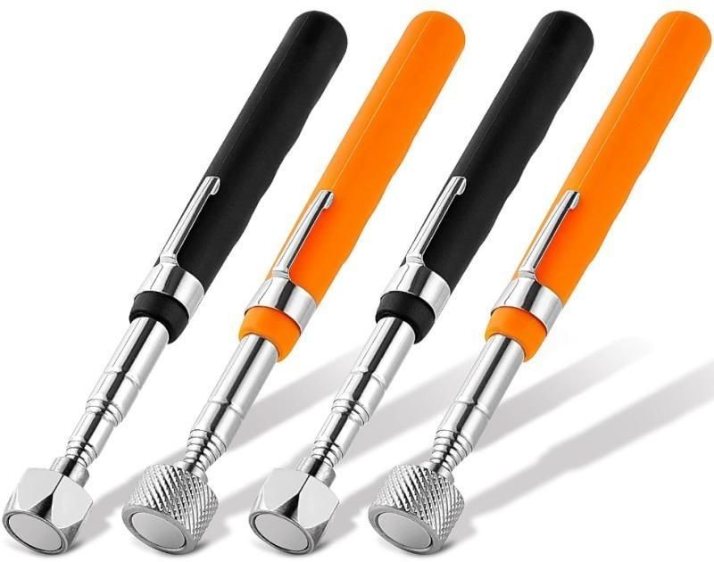                    Telescopic Magnetic Pickup Tool Extendable Pen Type Stainless Steel Stick             