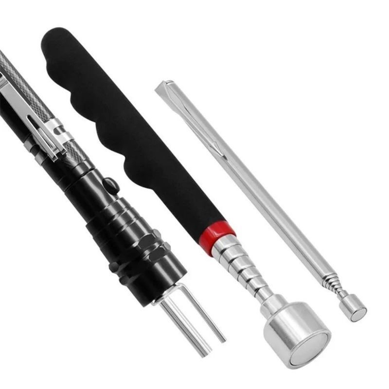                    Magnetic Pickup Tool Extendable Pen Type Stainless Steel Stick             