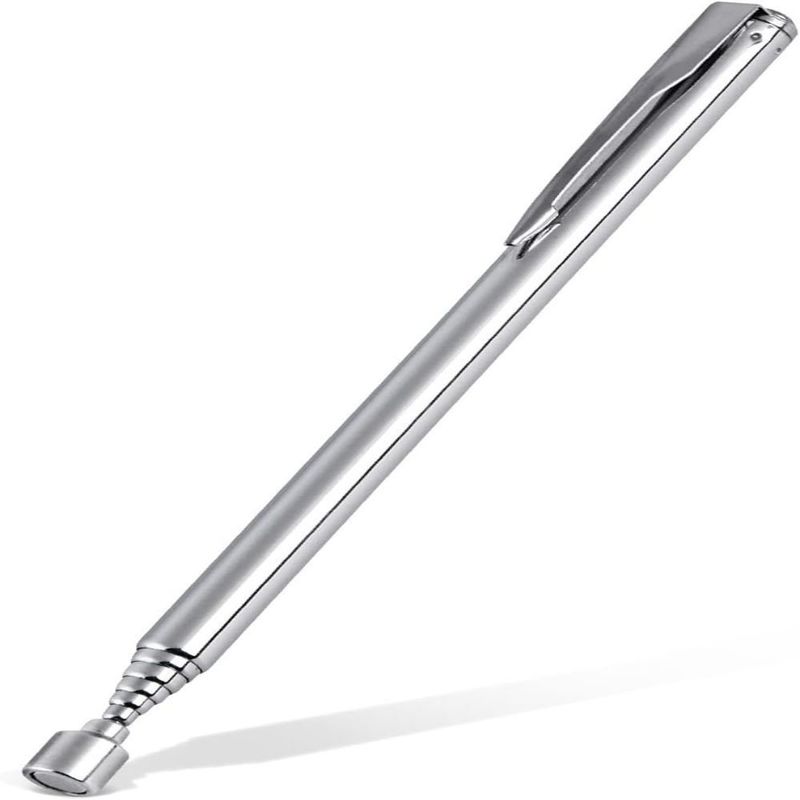                    Magnetic Pickup Tool Extendable Pen Type Stainless Steel Stick             