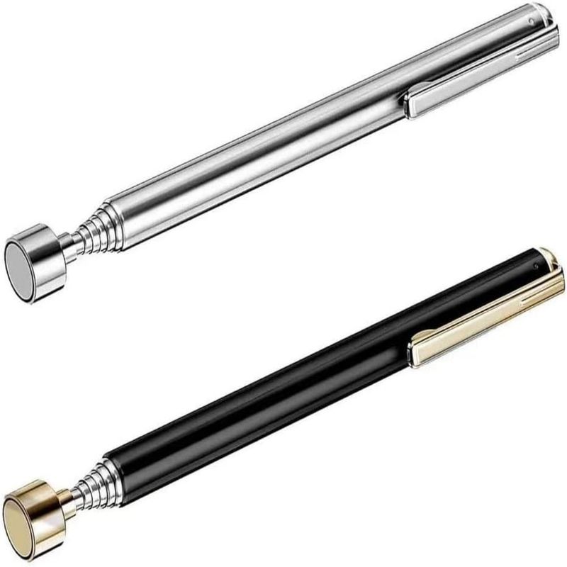                   Magnetic Pickup Tool Extendable Pen Type Stainless Steel Stick             