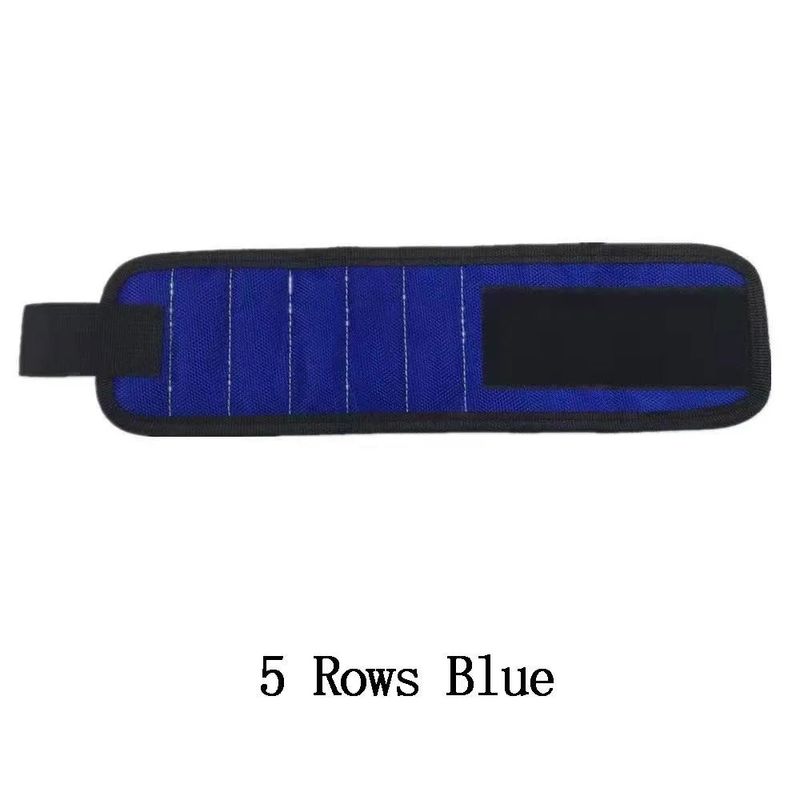 Eco-Friendly Magnetic Wristband with Strong Magnets and Telescopic Pickup Tool for Holding Screws in Woodworking Projects