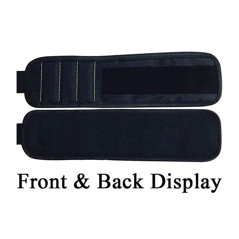                    Strong Magnetic Wristband for Holding Screws Nails Drilling Bits Wrist Tool Holder Belts             