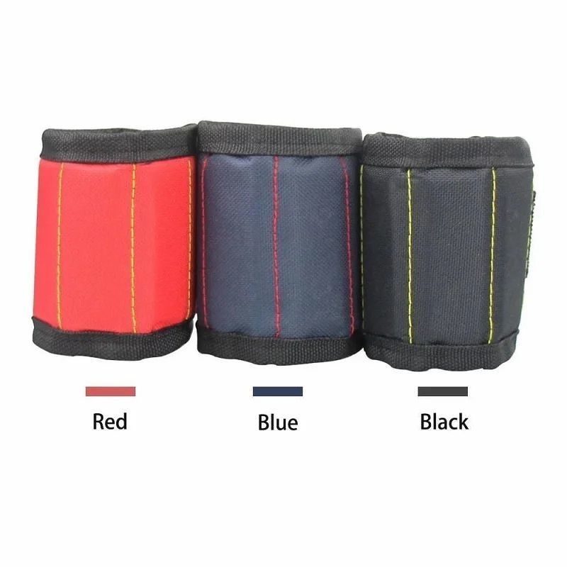                    Strong Magnetic Wristband for Holding Screws Nails Drilling Bits Wrist Tool Holder Belts             