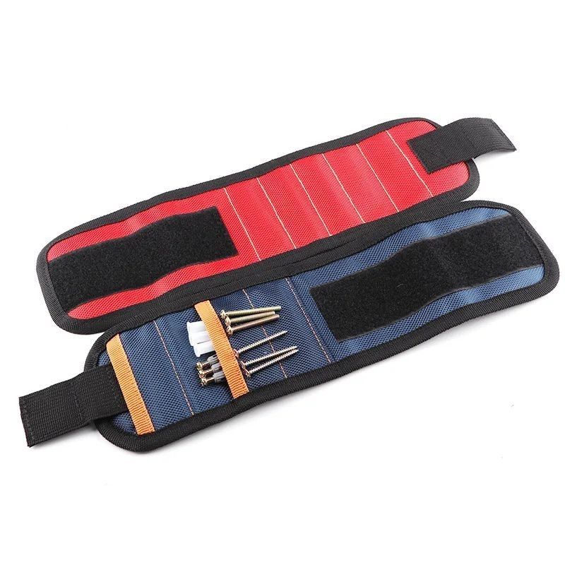 Camouflage Magnetic Wrist Support Band Strong Magnets for Holding Screws Nail Bracelet Belt Support