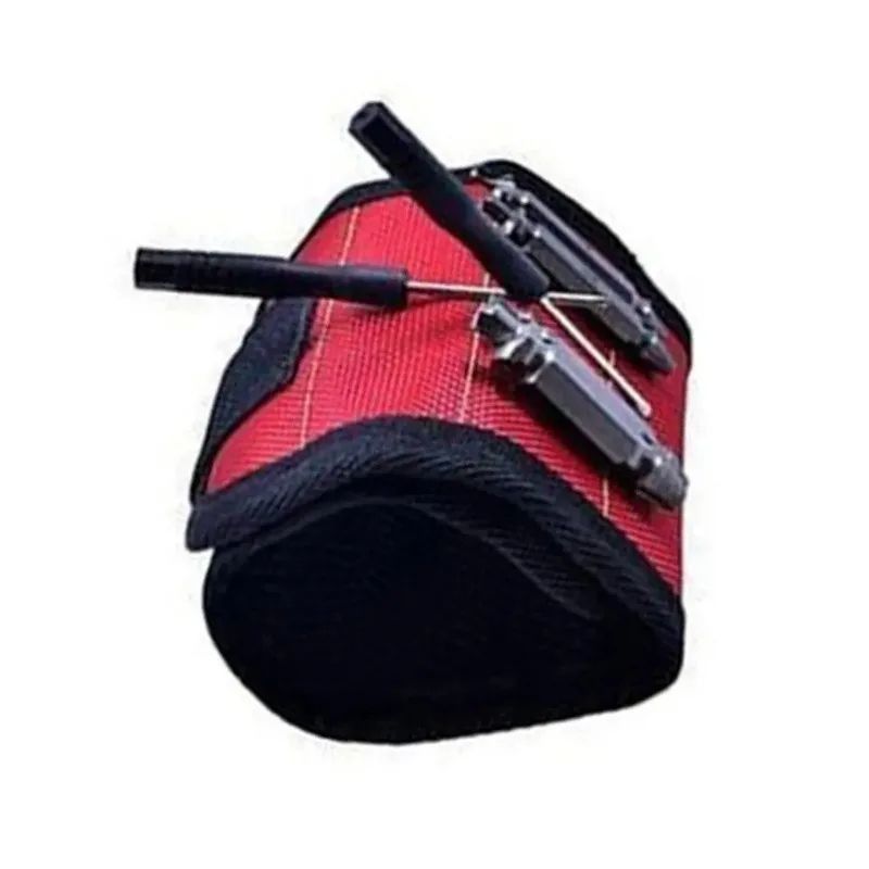                    Magnetic Wristband Portable Tool Bag Magnet Electrician Wrist Tool Belt Screws Nails Drill Bits Bracelet             