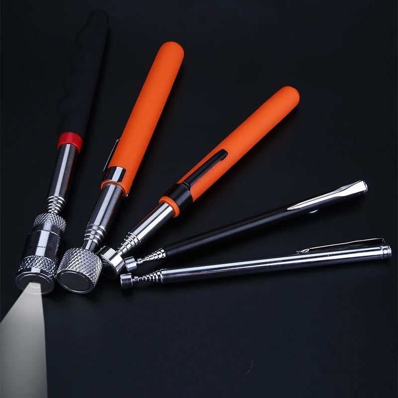                    Portable Telescopic Magnetic Magnet Pen Handy Tool Capacity for Picking up Nut Bolt Extendable Pickup Rod Stick             
