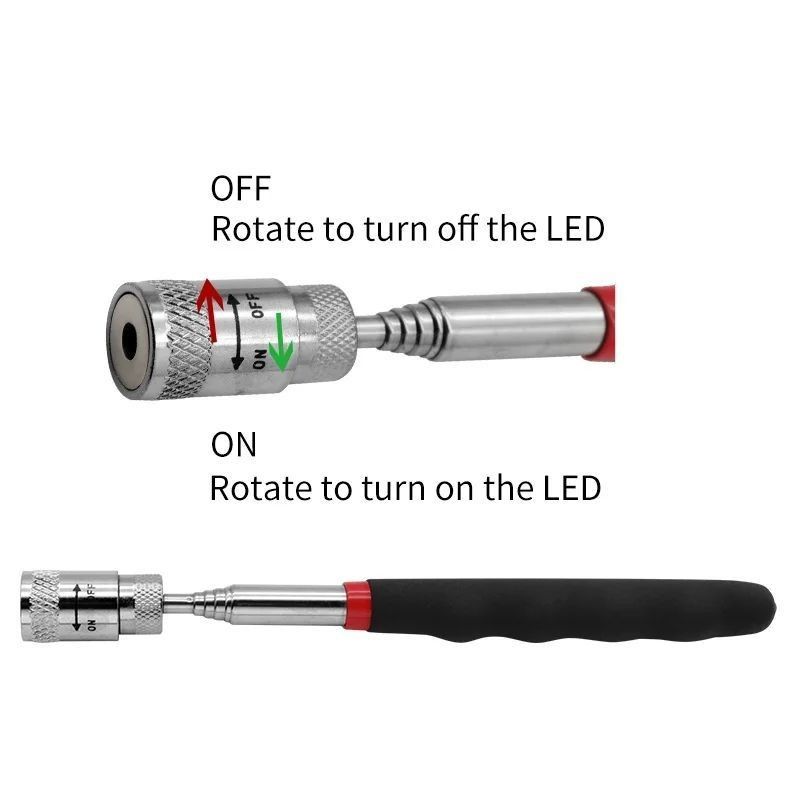                    Telescopic Magnet Mini Portable Heavy Duty Magnetic Pick-up Nut Home Hand Tools Set             