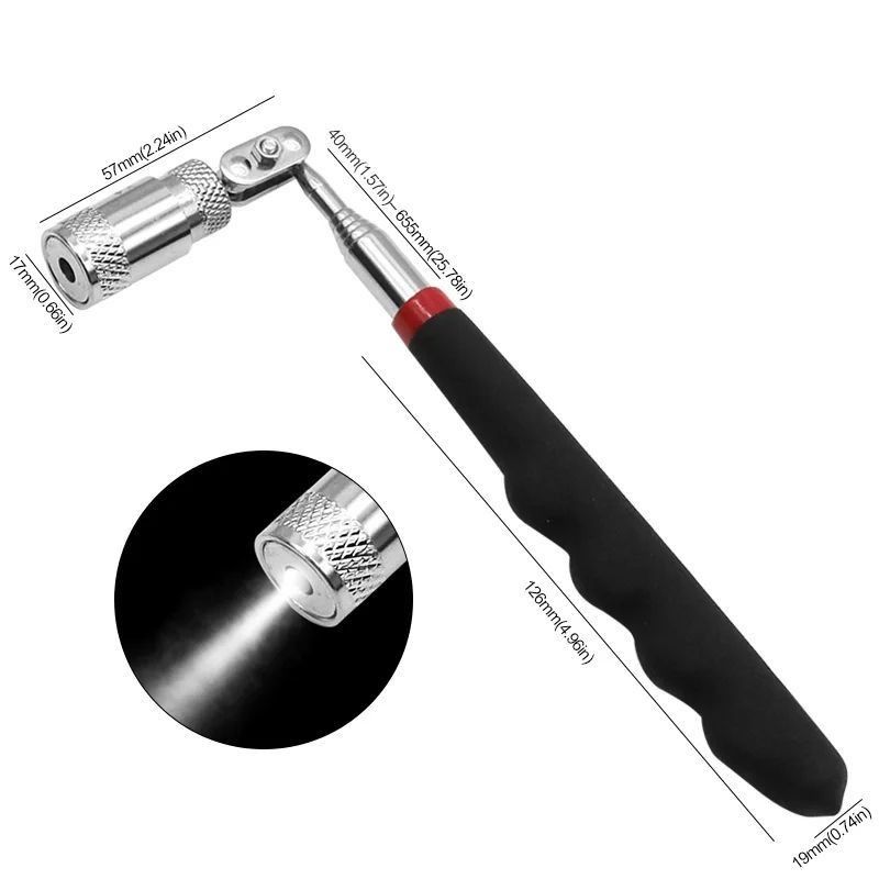                    Telescopic Magnet Mini Portable Heavy Duty Magnetic Pick-up Nut Home Hand Tools Set             