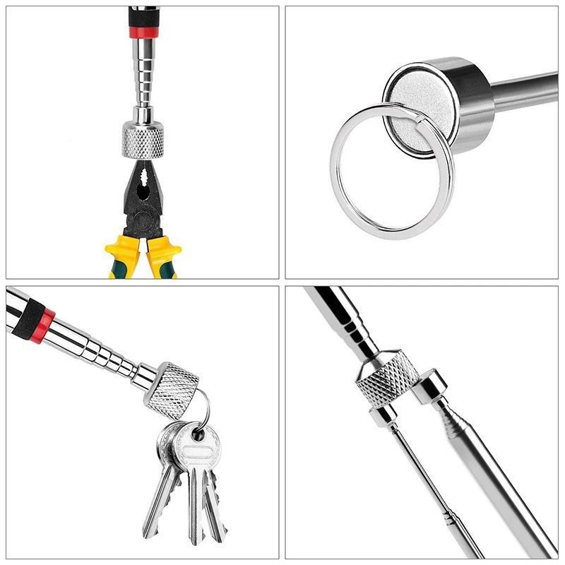                    Strong Magnetic Pickup Tool Telescopic Adjustable Magnetic Pick-up Tool Grip Extendable Magnet Stick Picking up             