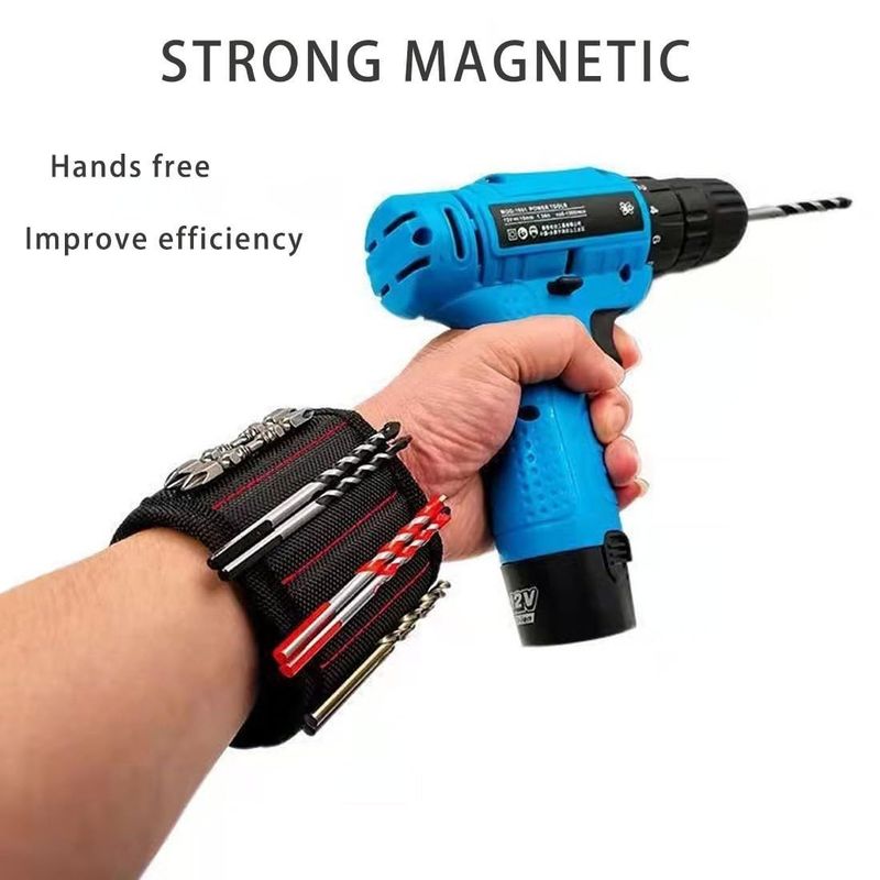 Magnetic Wristband For Holding Screws, Tool Belt Holder Cool Gadgets For Stocking Stuffer