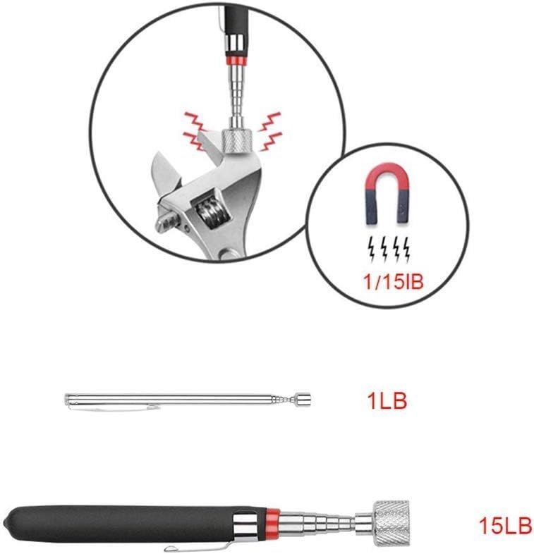                    Telescopic Magnetic Pick up Tool Handy Tool for Screws Nuts Pins, Magnetic Sweepers             