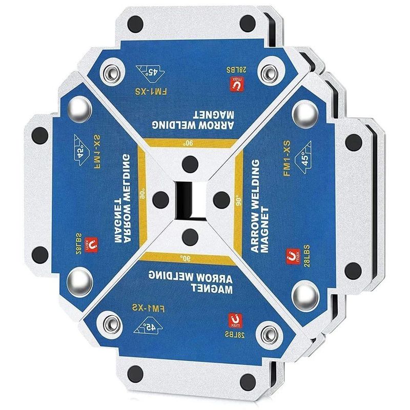                    Magnetic Welding Holders Angle Solder Arrow Magnet Weld Fixer Positioner Ferrite Holding Auxiliary Locator Tools             