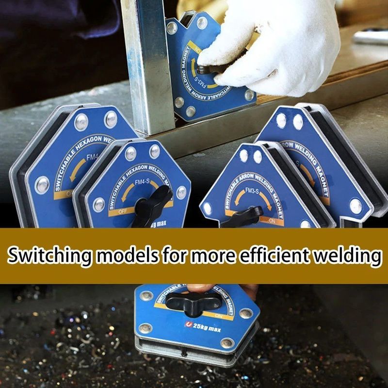                    Magnetic Welding Holders Angle Solder Arrow Magnet Weld Fixer Positioner Ferrite Holding Auxiliary Locator Tools             
