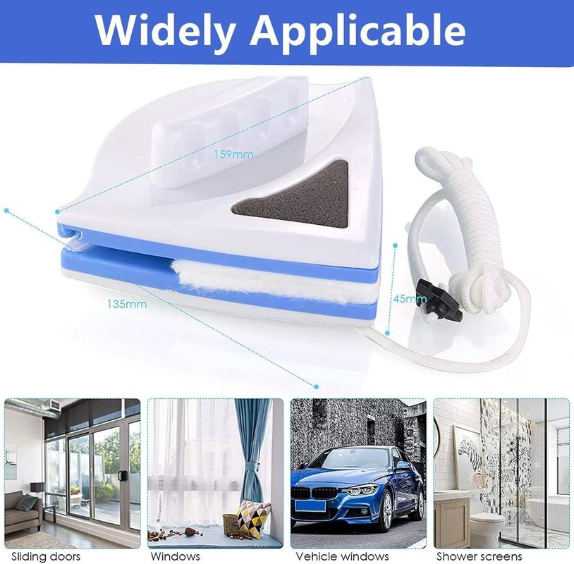 Outside Magnetic Window Cleaner, Double-Sided Window Brush Glass Wiper Cleaning Tools For Sale