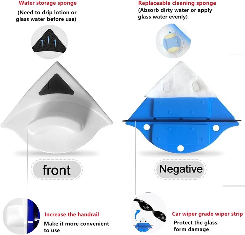 Outside Magnetic Window Cleaner, Double-Sided Window Brush Glass Wiper Cleaning Tools For Sale