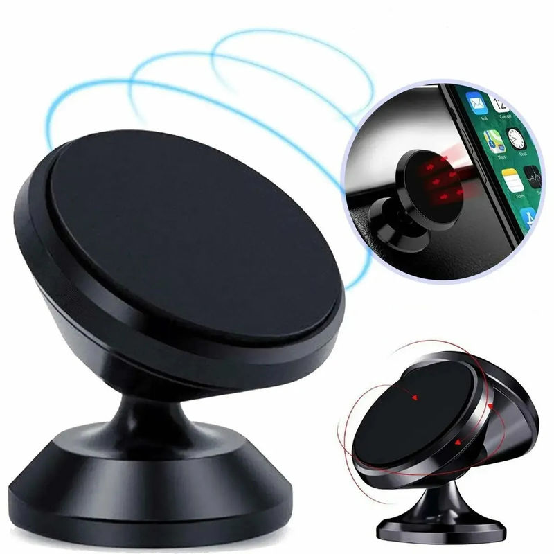 Magnetic Car Phone Holder Dashboard Mobile Phone Holder Stand Magnet Mount Bracket In Car For iPhone Samsung
