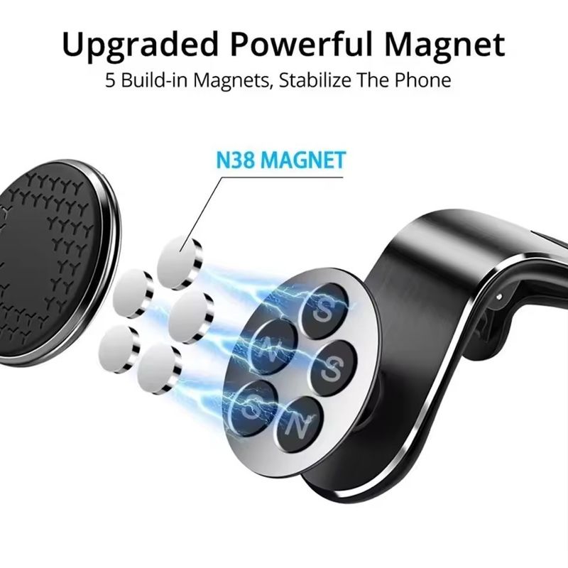 Car Magnetic Phone Holder Stand Air Vent Magnet Car Mount GPS Smartphone Mobile Support In Car Bracket for iPhone Xiaomi Samsun