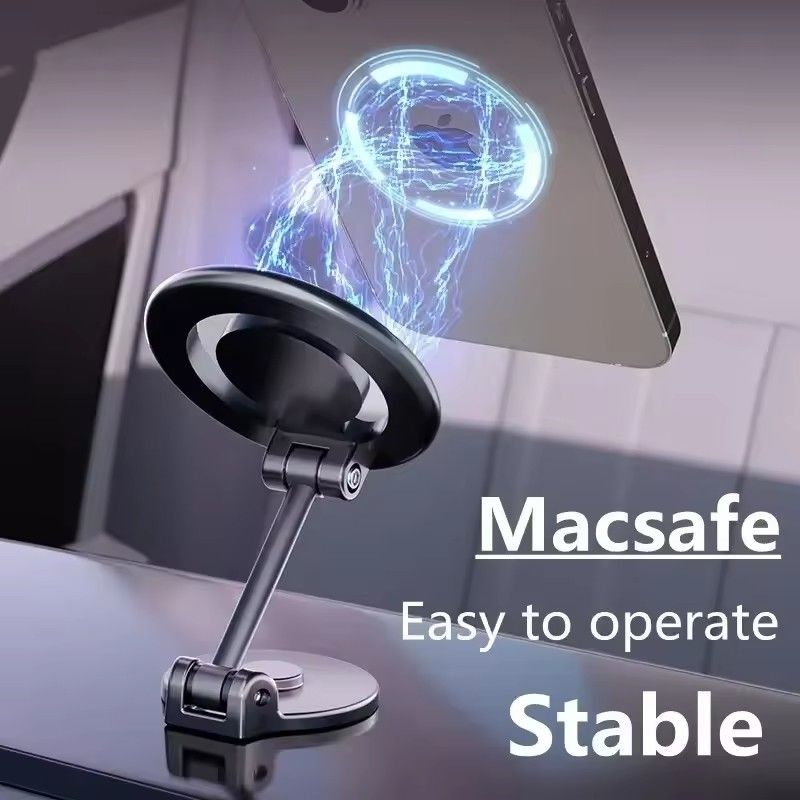 1080 Magnetic Car Phone Holder Magnet Car Bracket Mount Cell Smartphone Support in Car For iPhone 15 14 13 12 11 Samsung